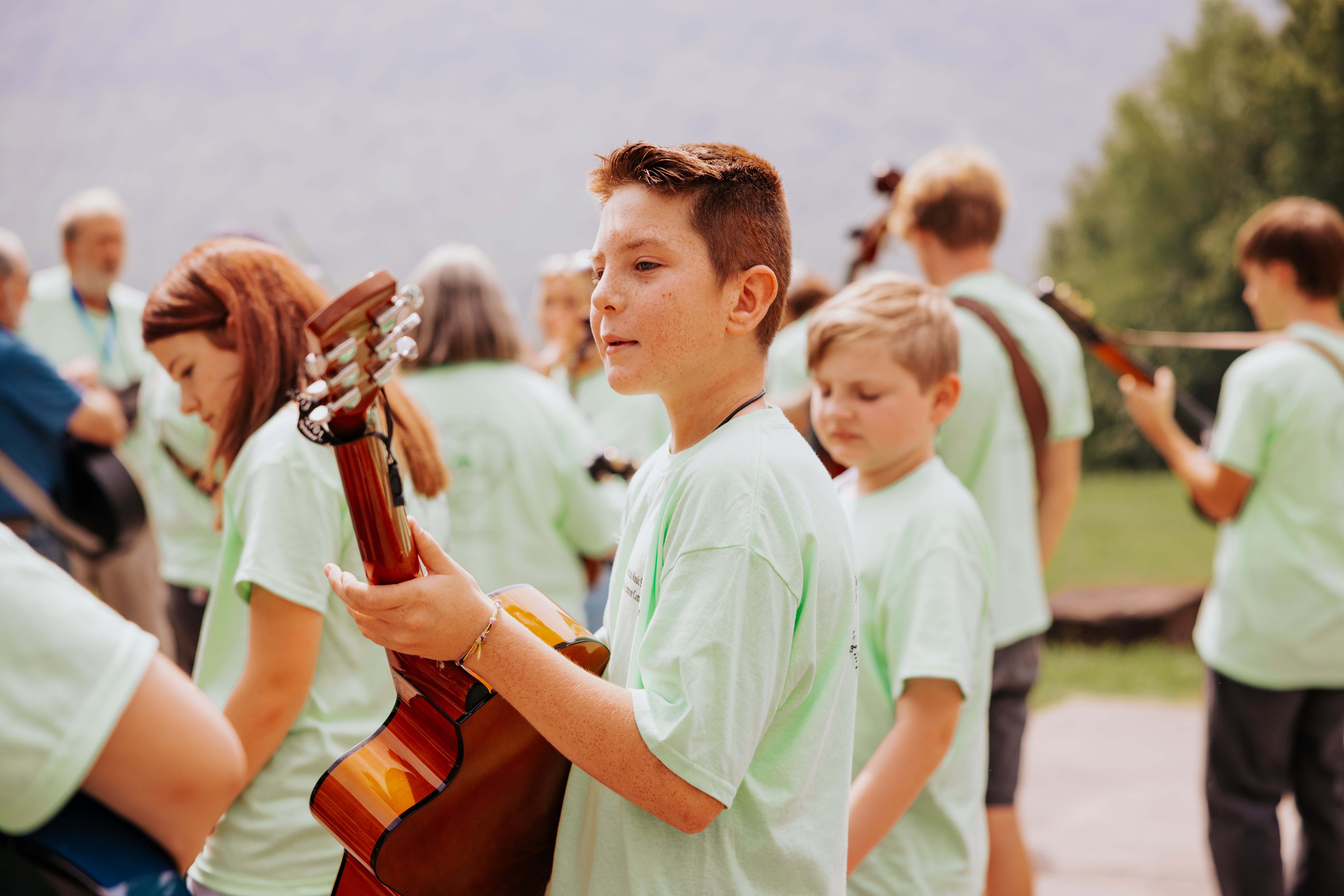 Mountain Music School Student 