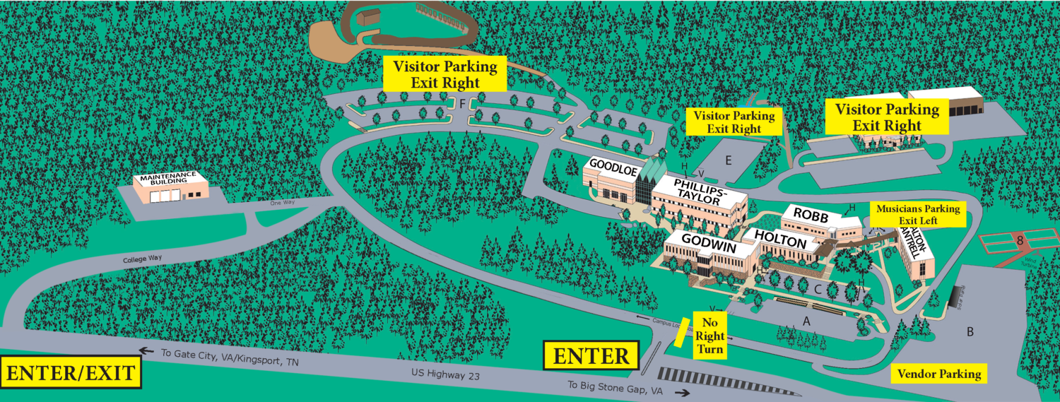 HCD campus map