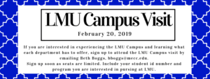 LMU Campus Visit